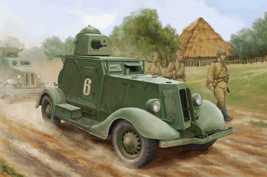 Hobby Boss 83882 Voiture blindée soviétique BA-20 Mod.1937 (1/35)