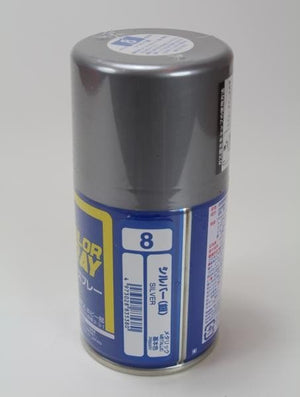 Mr.Hobby S-008 S008 Argent - Spray (Métallisé) – immagine 2