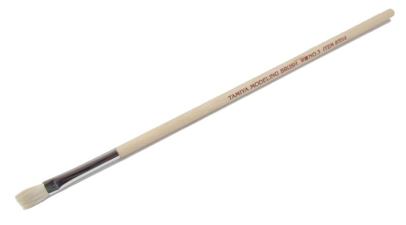 Tamiya 87014 Flat Brush No. 3