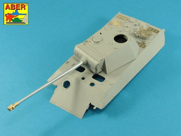 Canon Aber 35L-300 avec frein de bouche pour Panther G, compatible avec les maquettes Takom au 1/35. – image 8