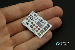 Intérieur imprimé en 3D et coloré sur papier décalcomanie Quinta Studio QD35071 Mercedes-Benz L1500A (MiniArt) 1/35  – immagine 4