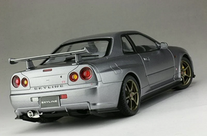 Fujimi 04666 Skyline GT-R V-specII Nur avec pare-chocs avant Nismo BNR34 1/24 – immagine 3
