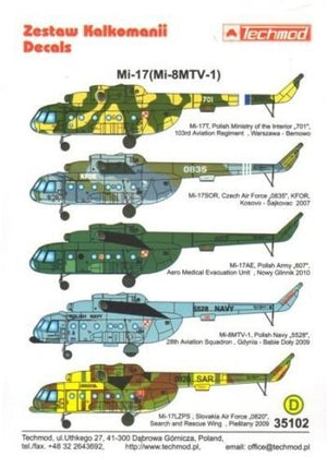 Techmod 35102 Mi-17 (Mi-8MTV-1) (1/35)  – immagine 2