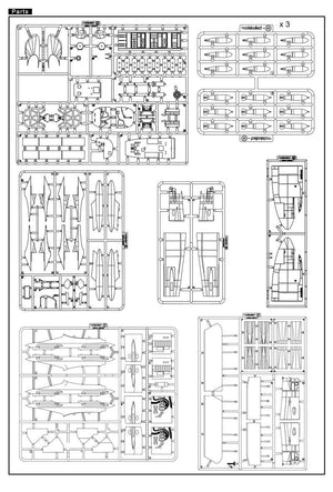 Modelcollect UA72210 B-52G Early Type 1967-1972 dans Linebacker II Guerre du Vietnam 1/72 – imagen 9