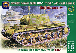 Ark Models 35033 KV-1 Char lourd russe, modèle 1941 version tardive (1/35)