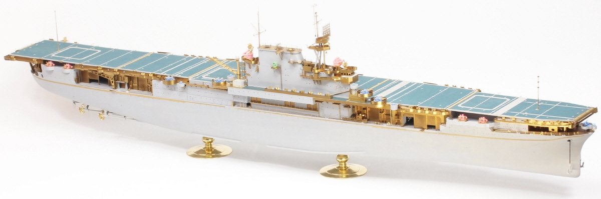 Pontos 27010fn 1/200 USS CV-6 Enterprise 1942 Kit de détails (Pont en bois couleur teck) 1/200 – imagen 19