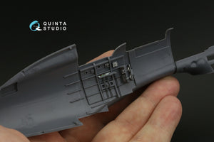 Quinta Studio QD32201 Macchi MC.202 Folgore Early Intérieur coloré et imprimé en 3D sur papier décalque (Italeri) 1/32 – image 3