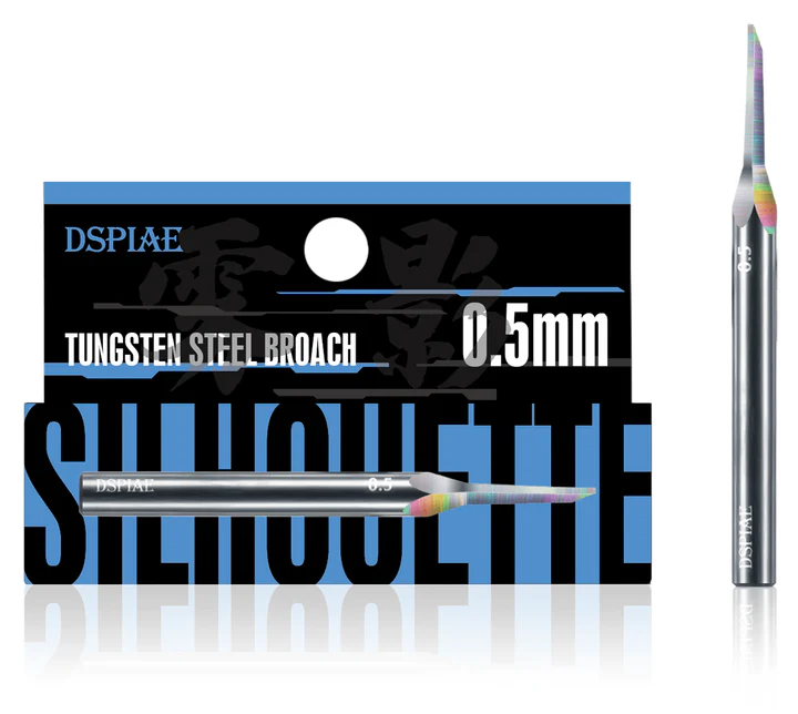 DSPIAE YPB-05 Tungsten Steel Broach 0.5 mm