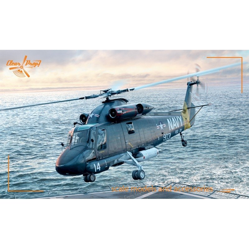 Hélice transparente ! Kit avancé CP72018 HH-2D Seasprite 1/72 – immagine 2