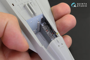 Intérieur imprimé en 3D et coloré sur papier décalcomanie Quinta Studio QD32080 F/A-18E (pour maquette Trumpeter) 1/32 – image 7
