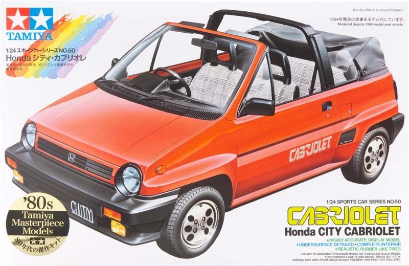 Kit Tamiya 24050 Honda City Cabriolet (1/24)