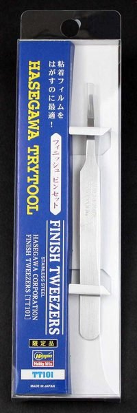 Pince à épiler de finition Hasegawa TT101 (série Trytool)
