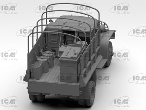 Camion-cuisine de l&amp;#39;armée américaine de la Seconde Guerre mondiale ICM 35587, échelle 1/35 – immagine 5