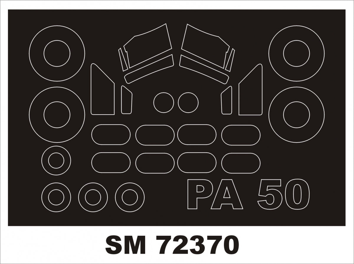 Montex SM72370 PERCIVAL P-50 pour VALOM 1/72