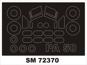 Montex SM72370 PERCIVAL P-50 pour VALOM 1/72