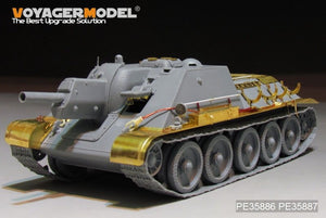 Voyager modèle PE35886 seconde guerre mondiale russie SU-122 Basic pour MINIART 1/35  – image 8