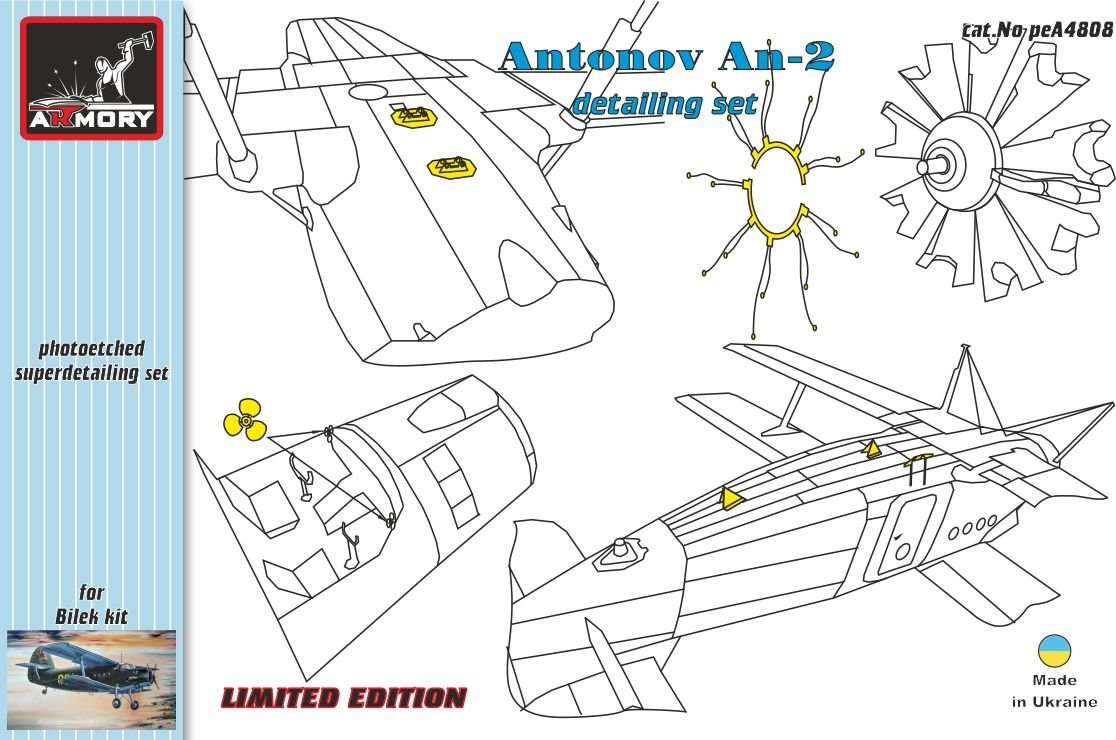 Armory Models peA4808 Kit de super-détails Antonov An-2 Colt 1/48