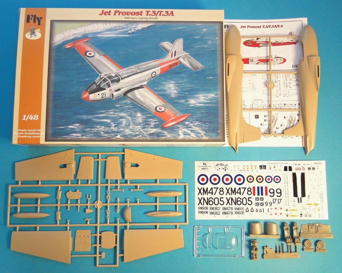Fly 48017 Jet Provost T.3/T.3A 1/48 – imagen 2