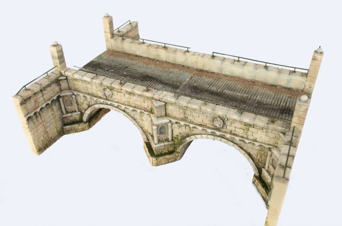 RT-Diorama 35010 Large Stone arch bridge 1/35 – zdjęcie 3