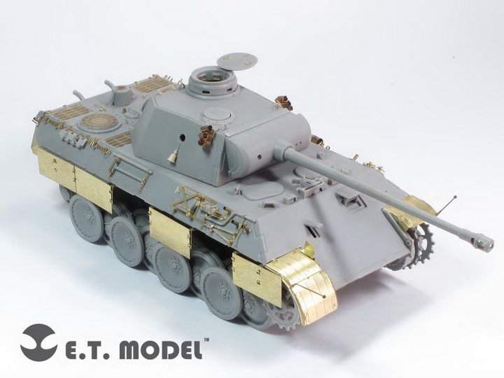 ET Model E35-124 WWII German Panther D Basic (Pour DRAGON Smart Kit) (1/35) – Bild 2