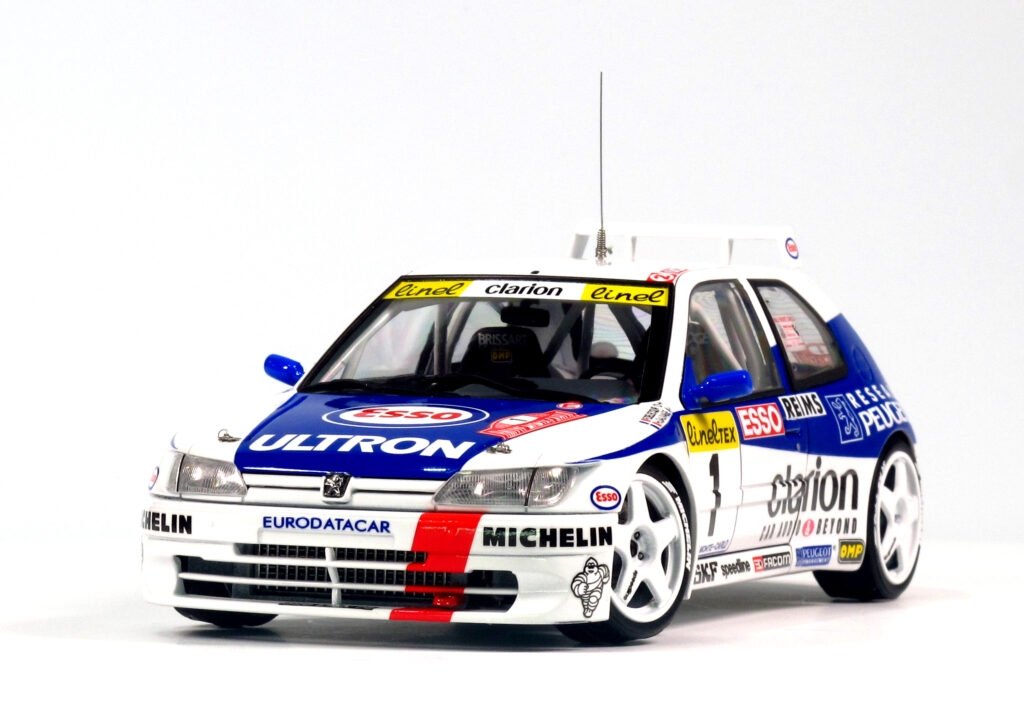 NuNu PN24009 Peugeot 306 MAXi &amp;#39;96 RALLYE DE MONTE CARLO 1/24 – image 10