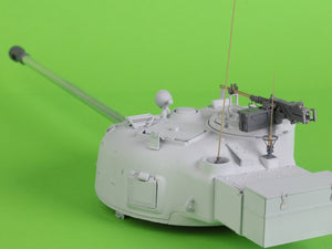 Maquette Master GM-35-063 Browning M2HB calibre .50 (12,7 mm) - mitrailleuse montée sur char - Seconde Guerre mondiale (berceau M23 ancien avec râtelier à munitions ancien) 1/35 – image 19