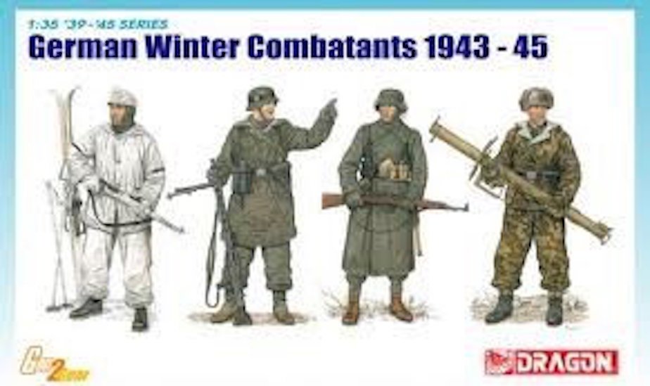 Dragon 6705 Combattants allemands d'hiver 1943-45 (1/35)