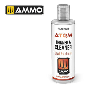 Diluant et nettoyant AMMO of Mig Jimenez 20510 ATOM 60 ml