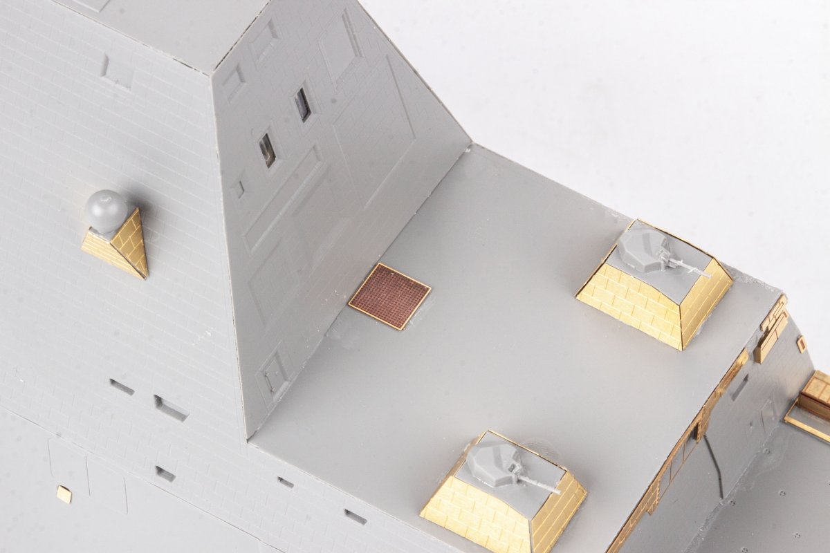 Maquettes Eduard 53288 USS DDG-1000 Zumwalt SNOWMAN, TAKOM 1/350 – immagine 6