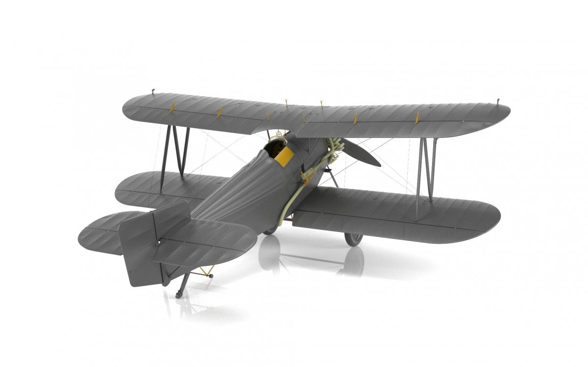 Armory Models 48002 Fairey Flycatcher, chasseur britannique de la FAA de l&amp;#39;entre-deux-guerres, version tardive, avec moteur Jaguar-IV, échelle 1/48 – image 4