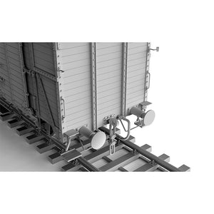 AK Interactive AK35502 WAGON FERROVIAIRE ALLEMAND COUVERT G10 GEDECKTER GÜTERWAGEN G10 1/35 – Bild 9