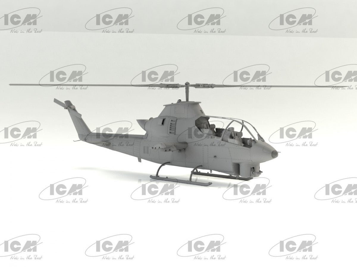 ICM 53031 AH-1G Cobra (production tardive) Hélicoptère d&amp;#39;attaque américain 1/35 – immagine 3