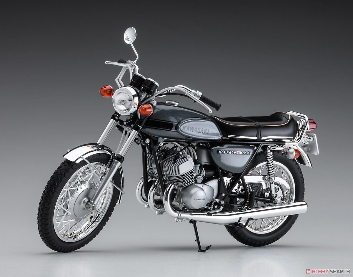 Hasegawa 21510 (BK10) Kawasaki 500-SS/MACH III (H1) 1/12 – Bild 2