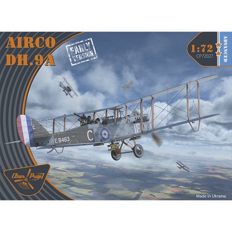 Hélice transparente ! CP72027 Airco DH.9a (première version) KIT AVANCÉ 1/72