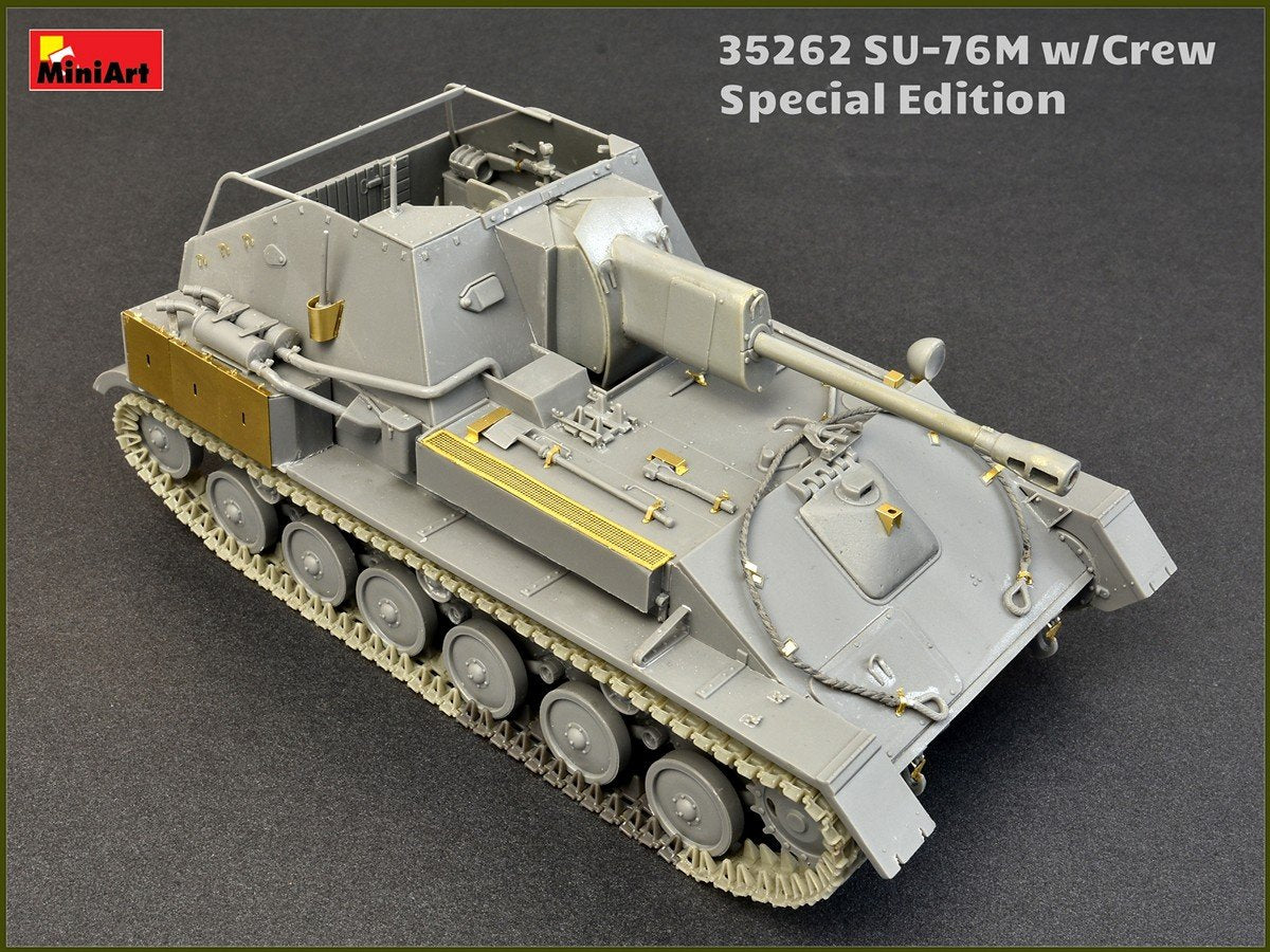 MiniArt 35262 SU-76M avec équipage ÉDITION SPÉCIALE (1/35) – imagen 3