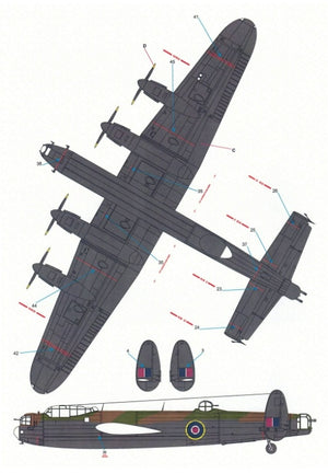 Techmod 48824 Avro Lancaster B Mk I 1/48 – immagine 6