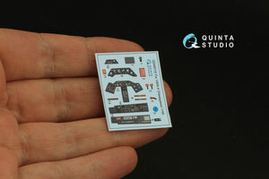 Intérieur imprimé en 3D et coloré sur papier décalcomanie Quinta Studio QD48316 Fw 190A-4 (Hasegawa) 1/48 – image 4