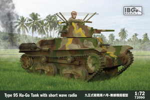 IBG 72090 Type 95 Ha-Go avec radio ondes courtes 1/72
