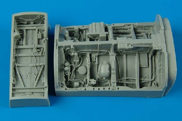 Aires 4384 Mitsubischi F-2A/B baies de train d'atterrissage 1/48 Hasegawa