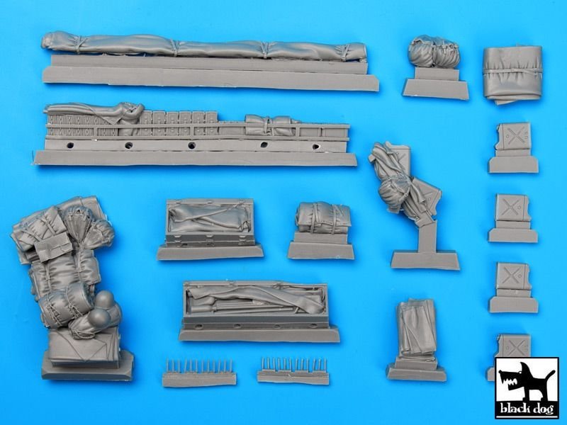 Ensemble d&amp;#39;accessoires Black Dog T35060 US M-26 Pershing au 1/35 – immagine 6