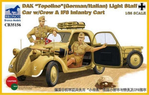 Bronco CB35156 DAK Topolino (allemand/italien) Voiture d&amp;#39;état-major légère (1/35)