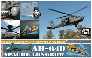 AFV Club AR72S01 AH-64D Apache Longbow 8e Bataillon 229e Régiment d&amp;#39;Aviation (Tigre Volant) 1/72