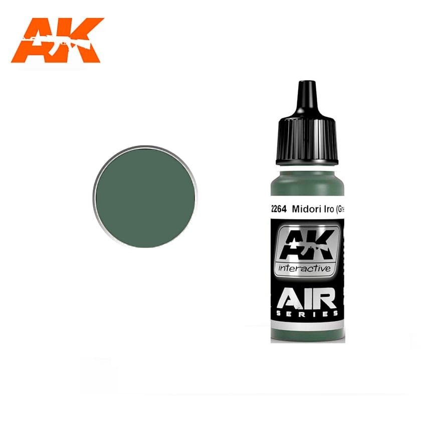 AK Interactive AK2264 MIDORI IRO (VERT) 17 ml 
