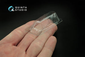 Verrière transparente thermoformée Quinta Studio QC48011 Pe-2 (pour kit Zvezda) 1/48 – image 5