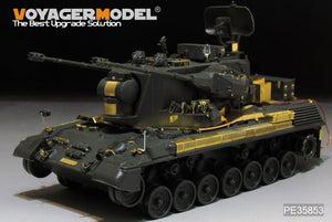 Maquette Voyager PE35853 Gepard A2 SPAAG allemand moderne de base pour MENG TS-030 1/35 – imagen 9