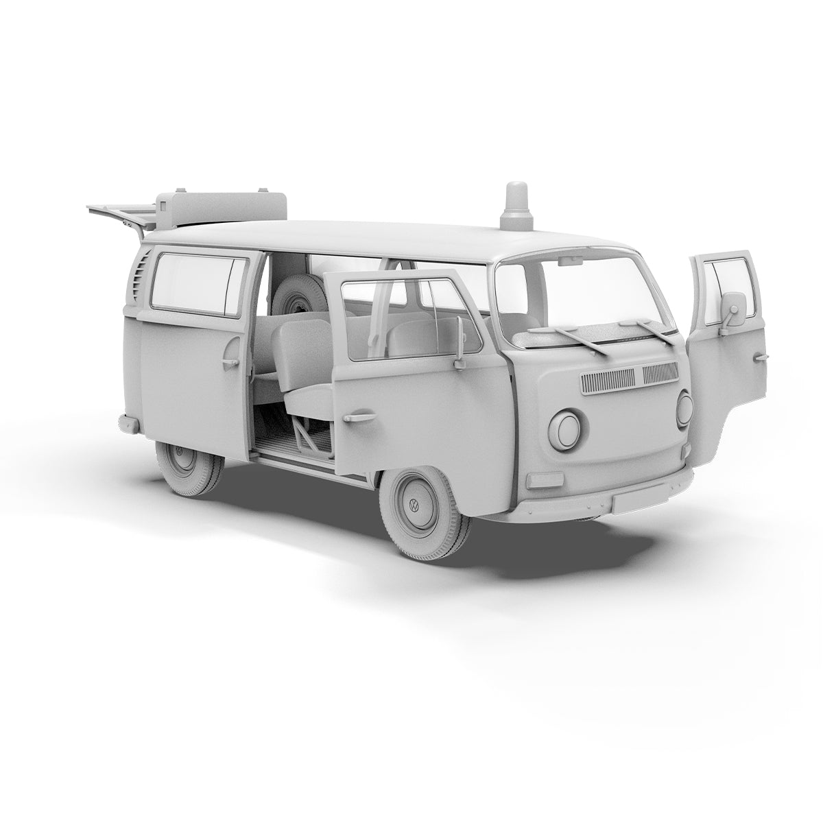 AK Interactive AK35033 T2 MODEL 1967 AIRPORT BUS 1/35 – zdjęcie 10