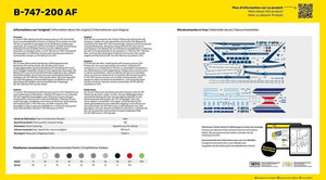 Heller 56459 Kit de démarrage - B-747-200 AF 1/125 – immagine 4