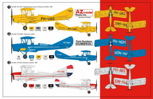 Maquette AZ7494 De Havilland DH.82A Tiger Moth Long Tailfin 1/72 – image 2
