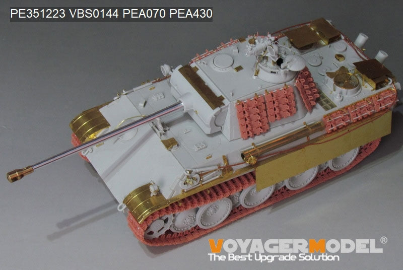 Maquette Voyager PE351223 Panther G allemand de la Seconde Guerre mondiale, version tardive, pour maquette MENG TS-054 au 1/35 – Bild 2
