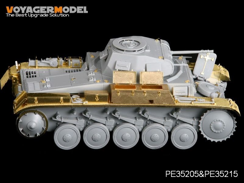 Voyager modèle PE35205 Seconde Guerre mondiale Pz.KPfw. II Ausf F (Pour DRAGON 6263) 1/35 – imagen 3
